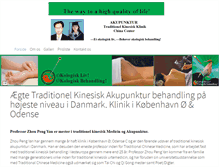 Tablet Screenshot of chinacenter.dk